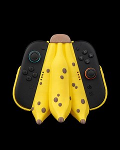 Banana Joy-con Grip, Ergonomic 3D Printed Switch Controller Holder - Etsy