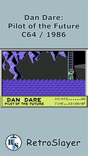 Dan Dare: Pilot of the Future Gameplay Commodore 64