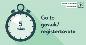 Your vote matters. Don’t lose it. 🗣 If your name isn’t on the electoral register, you won’t be able to vote in the next election. Make sure your details are up to date. 👉 https://orlo.uk/register_to_vote_Hw5te | Manchester City Council