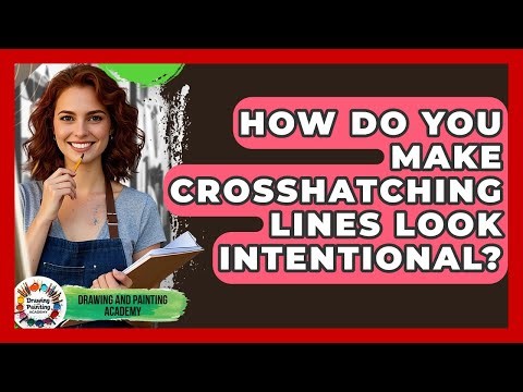 How Do You Make Crosshatching Lines Look Intentional? - Drawing and Painting Academy