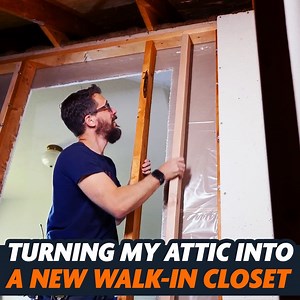 1.8M views · 1.1K reactions | Turn Your Dusty ATTIC INTO A NEW WALK-IN CLOSET!!! | I Like To Make Stuff | Facebook