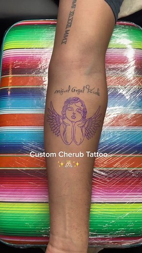 Cherub Tattoo Designs: Custom Artwork and Meaning