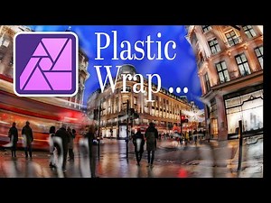 Affinity Photo : Plastic Wrap (Photoshop) Filter Effect How To Tutorial