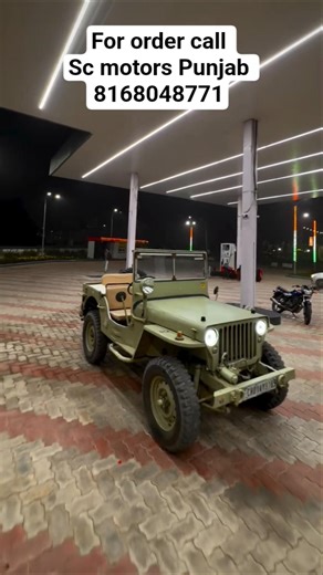 fully restored open close luxury Willy thar jeep turbo Di engine by SC Motors #shorts #viralvideo