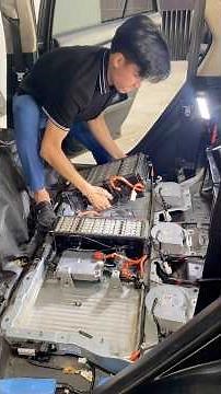 Repairing Dead Battery Error of Lexus RX 400H Due to Flooding, Repairing Hybrid Cars, Repairing B...