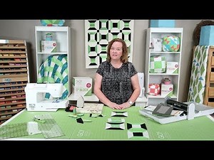 Learn how to make the GO! Spinning Spool Quilt