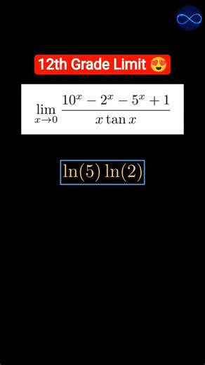 Grade 12th Limit Problem Solved🔥 Exponential and Trigonometry Functions Involved | #limit #calculus