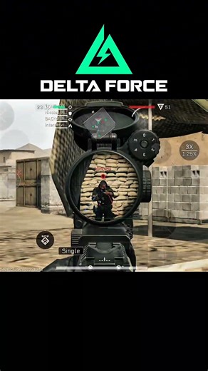 Who says AWM is for long range? 🎯#deltaforce