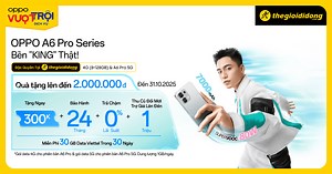 OPPO A6 Pro 5G 12GB/256GB giá tốt, giảm 300K, bảo hành 24 tháng