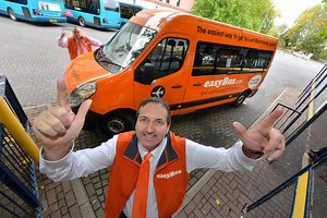 All aboard for new Shropshire easyBus bus route to Manchester Airport