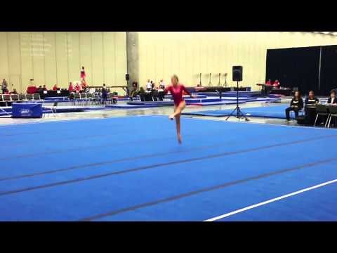 Floor Routine to Crystalize by Lindsey Stirling (Dubstep Violin)