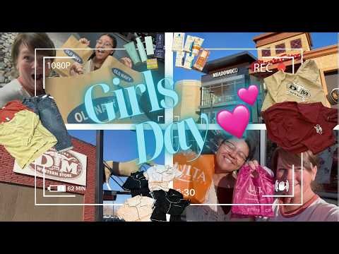 Mom & Daughter 💛 Shopping Day Vlog 💕