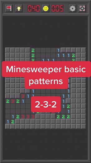 Minesweeper Pattern 2-3-2 Strategy Tutorial