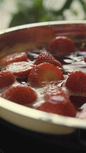 Little Joy | Coffee Shop | Roaster on Instagram: "Latte DIY or Buy Episode 4: Strawberry Matcha Strawberry Purée Recipe: 720g fresh strawberries w/ tops removed 200g sugar 200g water Juice of half a lemon 1Tbsp vanilla paste (optional) Add strawberries, sugar, and water to a pot and simmer gently for 5-10min. Just until strawberries begin to soften. Too much simmering and your puree will taste cooked and jammy. Transfer cooked ingredients to blender, add lemon, and vanilla. Blend until smooth. D