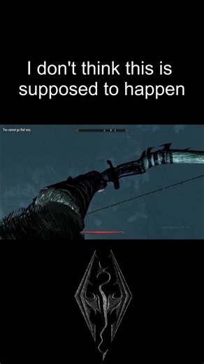 Stuck In The Sky Glitch In Skyrim