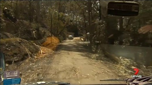 Wye River: Residents visited homes for the first time since the fire. LATEST: http://yhoo.it/1JBDMc8 #WyeRiver #GreatOceanRoad #7News | 7NEWS Adelaide