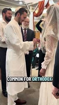 Come with me to an Orthodox Jewish wedding! #wedding #bride #groom #jewish