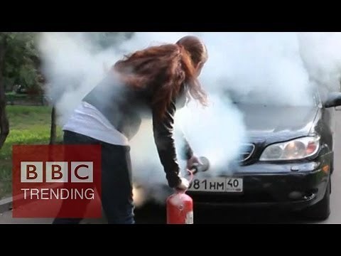 Fighting rude drivers with politeness, Russian style