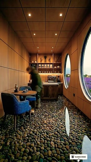 Abandoned Shipping Container Restored Into a Rustic Lavender Café | Before & After