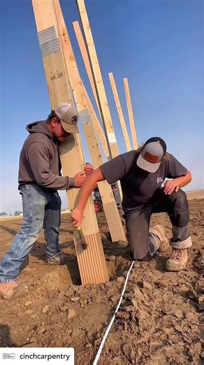 2.3K views · 3 comments | Traditional Post Frame construction technique… just w/o decay concerns of posts in ground-contact & exposed to the environment. Brilliant! And it looks pretty sweet too!#polebarn #barndominium #postframe #polebuilding #barndo Cinch Carpentry | Post Protector Inc. | Facebook
