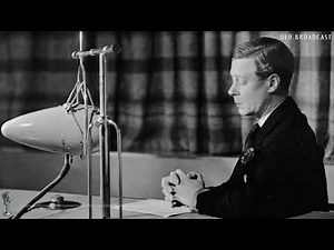 King Edward VIII Abdication Speech 1936 | Historic Royal Address