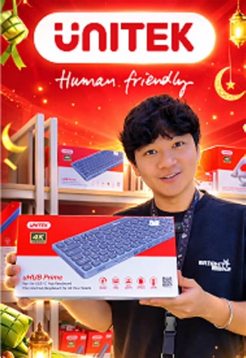 Happening NOW at Ramadan Raya Tech Bazaar 🔥 We’re featuring UNITEK — the brand known for reliable everyday tech accessories ⚡ From hubs, cables, adapters to docking solutions, simple upgrades that make your setup cleaner and smoother 💻🔌 📍 Plaza Low Yat Concourse 🗓 2–8 March 2026 Just come by the roadshow and receive a FREE Sampul Raya 🎁✨ Drop by, check out the UNITEK lineup, and upgrade your setup while you’re here. #UNITEK #UnitekProducts #RamadanRayaTechBazaar #TechAccessories #DeskSetup