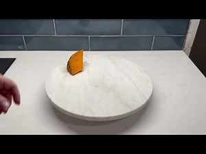 Honest Review White Marble Lazy Susan Rotating Turntable