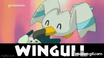 Pokemon Advanced - Wingull on Make a GIF