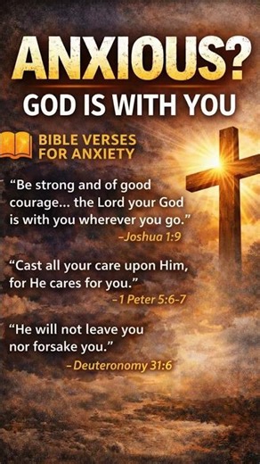 Scriptures for Anxiety | Bible Verses for Peace, Strength & Courage