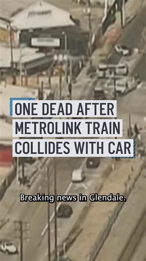 One person was killed, and three people were injured Wednesday morning when a train and car collided in Glendale. The crash was reported at about 9 a.m. when a train was crossing in the area of San Fernando Road and Broadway, where one person was ejected from the car. Tap the link in bio for more. #nbcla