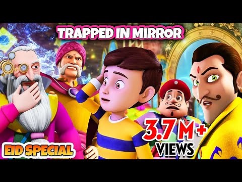 #Rudra Cartoon | Trapped in Mirror| Eid Special | Kids Only