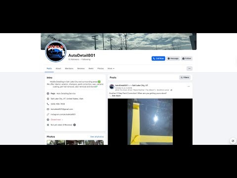 Auto Detail 801 - Website Build