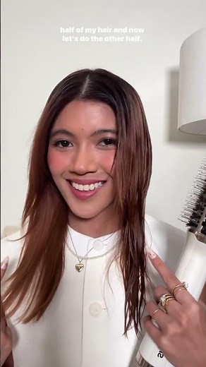 GRWM using the ultimate Shark SmoothStyle Heated Comb Straightener + Smoother 🎀