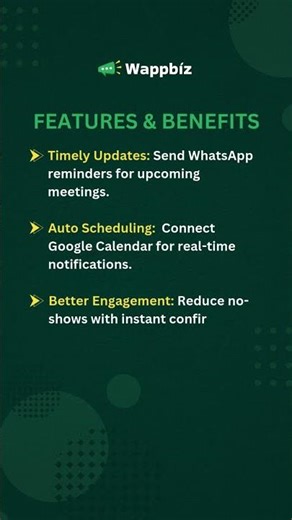 Google Calendar Integration : Automate Scheduling with Google Calendar + WhatsApp Marketing.