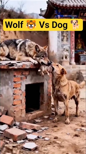 Dog 🐶 vs Wolf 🐺 Funny Deal 😂 | Animal Comedy Short