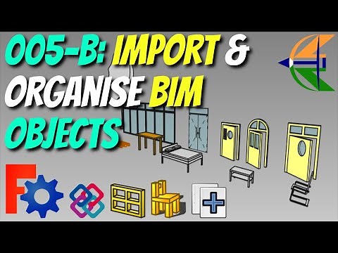 005-B - How to Import and Organise Custom BIM Objects in FreeCAD | FreeCAD BIM Workbench