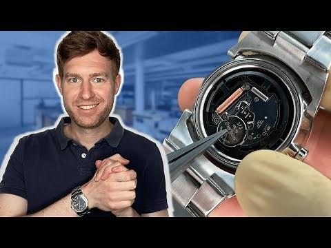 Selber einfach Batterie wechseln - UHRMACHER erklärt | Gezeitenpanther