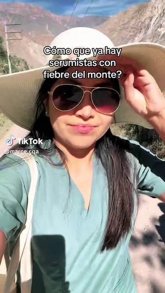 Soy inmune a la fiebre del monte 😎 #serums #medicina #enfermeria #obstetricia #serrums #selvums #condesuyos #chuquibamba #arequipa #chichas
