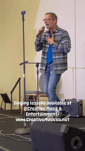 Singing lessons for all ages available! www.CreativeMusicVa.net | Creative Music & Entertainment+ | Facebook