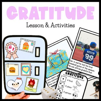 Gratitude Activities and Thanksgiving Craft - SEL Lesson Plan - Class Fridge