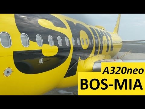 TRIP REPORT | Spirit Airlines | Airbus A320neo | Economy | Boston - Miami