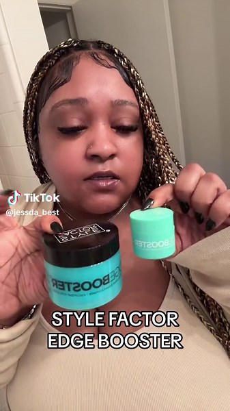 STYLE FACTOR EDGE BOOSTER #edgebooster #edgecontrol #blackgirlhairtok #fyp #productreview #greenscreenvideo @stylefactor.com