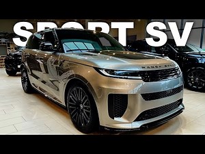 2025 Range Rover Sport SV | Exterior and Interior 4K