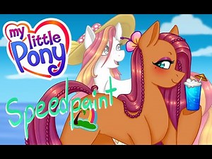 Tropical Ponies! 🌊🌺🍹| Gen3 Ponies Part 24 (MLP Speedpaint)