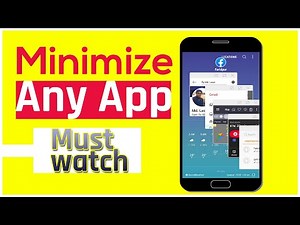 How to Minimize YouTube and Any Other App in Samsung Galaxy? | Minimize Apps in Samsung | LeonsBD