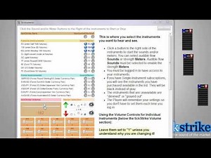 Using the tickStrike interface