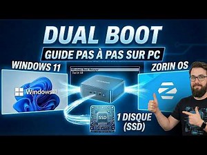 Dual boot Zorin OS 18 + Windows 11 on a single disk: simple tutorial on a GEEKOM A5 PC