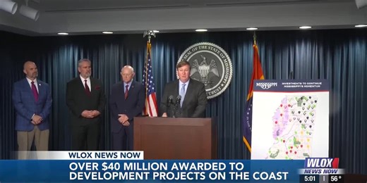 South Mississippi set to receive over $40 million in development grants