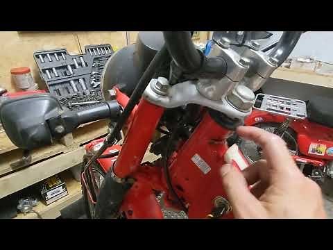 Honda CT110 quick service and maintenance