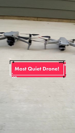 Amazing. #dji #air3 #volume #noise #drone #compare #quiet #51drones